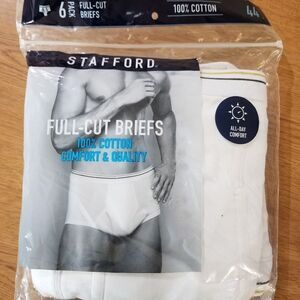 4 VINTAGE NEW JCPENNEY STAFFORD FULL CUT BRIEFS SIZE 44 b35